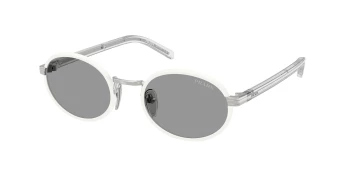 Prada PR B56S style-color 23E50Q Talc / Grey Lens