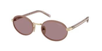 Prada PR B56S style-color 24E20I Pecan / Light Purple Brown Lens
