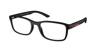 Prada Linea Rossa PS 06RV style-color DG01O1 Black Rubber