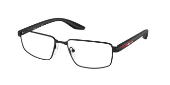 Prada Linea Rossa PS 52RV style-color DG01O1 Black Rubber