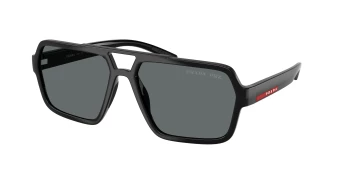 Prada Linea Rossa PS A06S style-color 1AB02G Black / Polar Dark Grey Lens