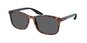Prada Linea Rossa PS A08S style-color U61144 Havana Rubber / Grey Polar Lens