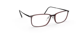 Silhouette ILLUSION LITE FULLRIM 2930 style-color 3141 Cyber Red - Ext. Nosebridge