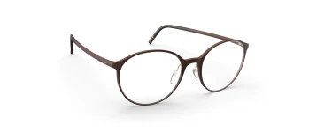 Silhouette PURE WAVE FULLRIM 2953 style-color 6030 Maroon Linen