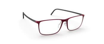 Silhouette PURE WAVE FULLRIM 2955 style-color 3060 Red Cord