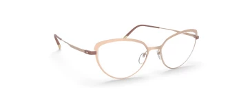 Silhouette LITE WAVE FULLRIM 5532 style-color 6040 Silky Caramel