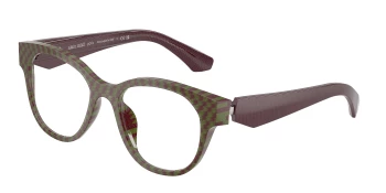 Alain Mikli A03526 style-color 006 Damier Bourdeaux Green