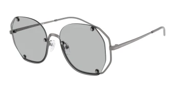 Emporio Armani EA2168 style-color 300387 Matte Gunmetal / Light Grey Lens