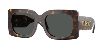 Versace VE4496U style-color 108/87 Havana / Dark Grey Lens