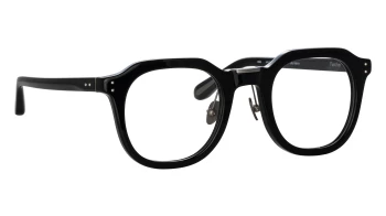 Linda Farrow LFL1103 Fletcher style-color 014 Black / Nickel