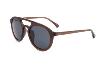 Dries Van Noten by Linda Farrow DVN53 style-color Brown / GREY Lens