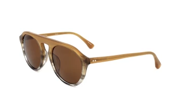 Dries Van Noten by Linda Farrow DVN65 style-color Brown / BROWN Lens