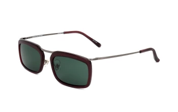 Dries Van Noten by Linda Farrow DVN74 style-color Bordeaux / GREEN Lens