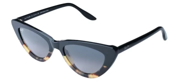 Maui Jim LYCHEE style-color GS891-02 Black With Tokyo Tortoise / Neutral Grey Lens