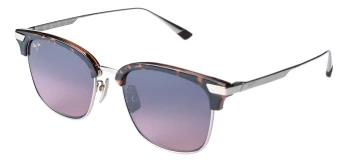 Maui Jim KALAUNU ASIAN FIT style-color RS629-10A Shiny Dark Havana With Gold / Maui Rose Lens
