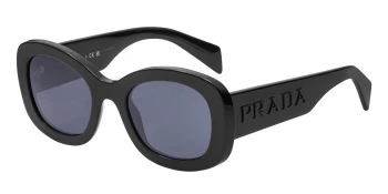 Prada PR A13S style-color 1AB5S0 Black / Dark Grey Lens