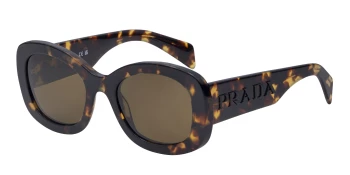 Prada PR A13S style-color VAU01T Honey Tortoise / Dark Brown Lens