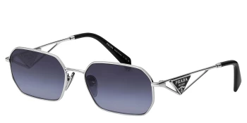 Prada PR A51S style-color 1BC90A Silver / Grey Gradient Lens