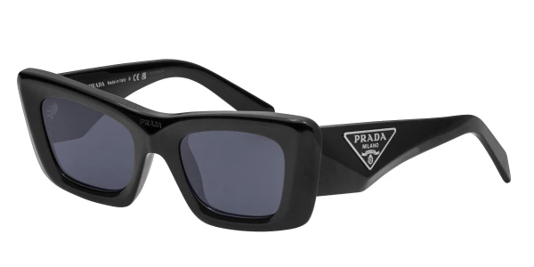 プラダ PRADA sunglass SPR13ZSFイサングラス Prada PR 13ZSF XL (52 - 20) with Grey lenses and Black frame