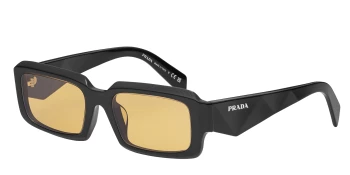 Prada PR 27ZSF style-color 16K70A Black / Yellow Lens