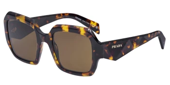 Prada PR 28ZS style-color 14L09Z Sage / Honey Tortoise / Dark Brown Lens