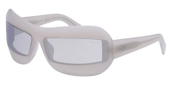 Prada PR 30YS style-color 13D2B0 Opal Nude / Light Grey Mirror Silver Lens