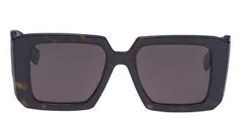 Prada PR 23YSF Asian Fit style-color 2AU06B Tortoise / Dark Brown Lens