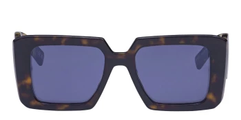 Prada PR 23YS style-color 2AU05Q Tortoise / Violet Mirror Lens