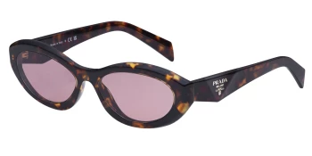 Prada PR 26ZS style-color 17N60B Root Tortoise / Light Brown Lens