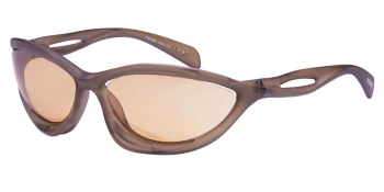 Prada PR A26S style-color 16V10H Loden Frosted / Orange Mirror Silver Lens