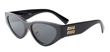 Miu Miu MU 03ZS style-color 1AB5S0 Black / Dark Grey Lens