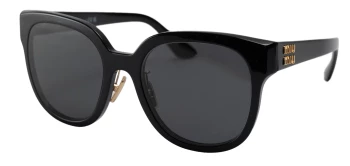 Miu Miu MU 01ZS style-color 1AB5S0 Black / Dark Grey Lens