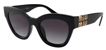 Miu Miu MU 01YS style-color 1AB5D1 Black / Grey Gradient Lens