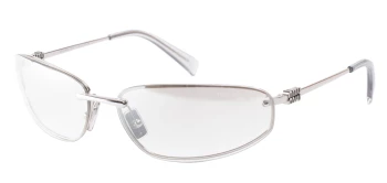 Miu Miu MU A50S style-color 1BC8H1 Silver / Clear Silver Gradient Lens