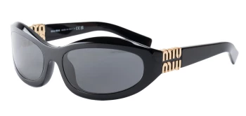Miu Miu MU 14ZS style-color 16K08Z Black / Dark Grey Lens