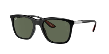 Ray-Ban RB4433M style-color F60171 Black / Dark Green Lens