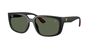 Ray-Ban RB4443M style-color F60271 Black / Dark Green Lens