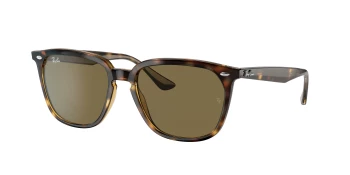Ray-Ban RB4362 style-color 710/73 Havana / Dark Brown Lens