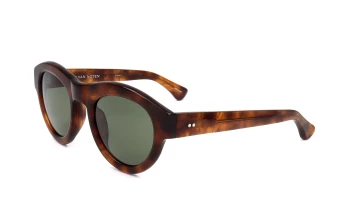 Dries Van Noten by Linda Farrow DVN66 style-color Havana / GREEN Lens