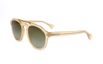 Dries Van Noten by Linda Farrow DVN55 style-color Yellow / GREEN Lens