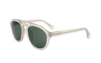Dries Van Noten by Linda Farrow DVN55 style-color Grey / GREEN Lens
