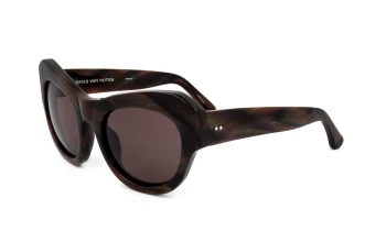 Dries Van Noten by Linda Farrow DVN99 style-color Havana / BROWN Lens