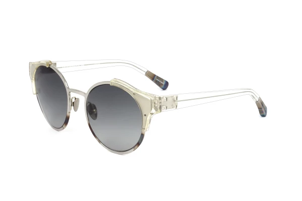 Lunettes De Soleil Kris Van Assche X Linda Farrow KVA51 - Monture Transparente 51/19/140