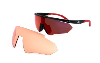 Adidas Sport SP0027 45610 style-color Black 01L / RED Lens