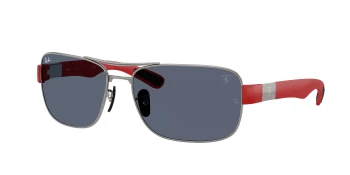 Ray-Ban RB3763M style-color F01887 Gunmetal / Dark Grey Lens