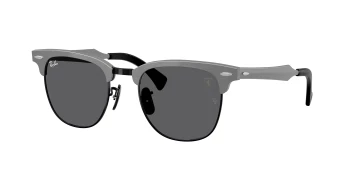 Ray-Ban RB3807M style-color F108K8 Brushed Grey On Black / Polarized Dark Grey Chromance Lens