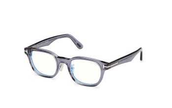 Tom Ford FT6020-D-B Asian Fit style-color 090 Shiny Blue / Shiny Blue