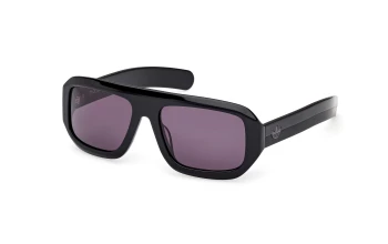 Adidas OR0131 style-color 01A Shiny Black / Shiny Black / smoke smoke Lens