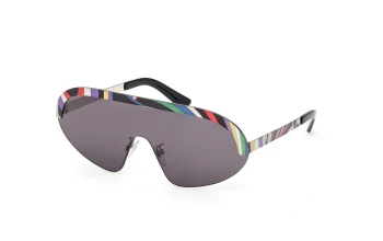 Emilio Pucci EP0237 style-color 99A Animal / Texture / Animal / Texture / smoke smoke Lens