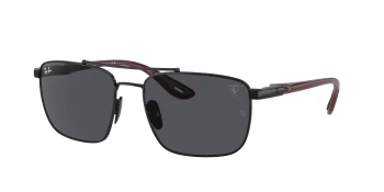 Ray-Ban RB3715M style-color F02087 Black / Dark Grey Lens